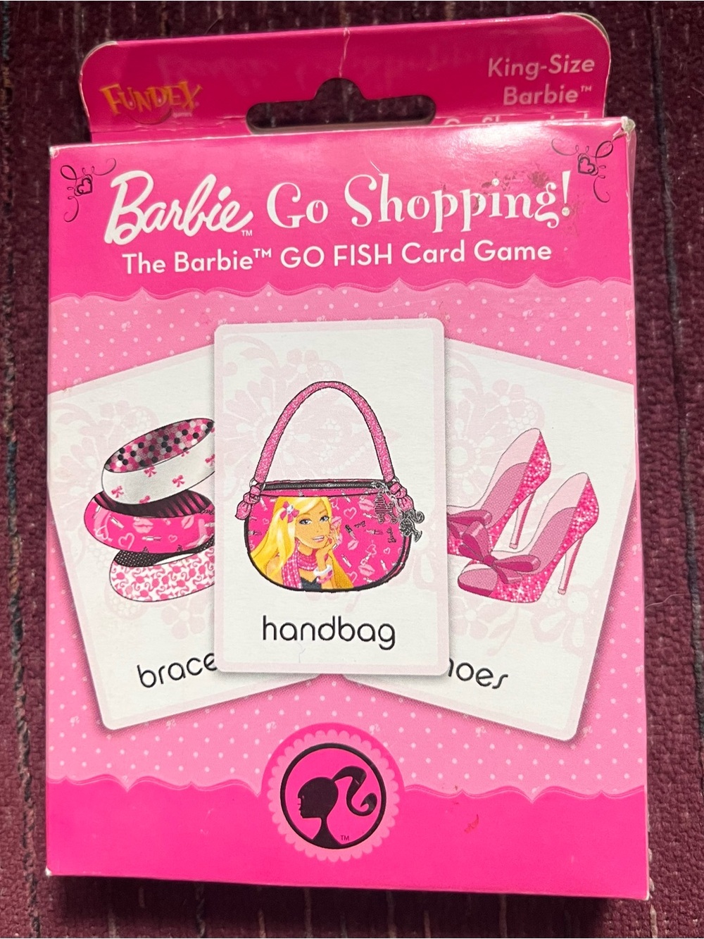 Barbie Go Shopping! Go Fish Card Game (2009 Fundex)